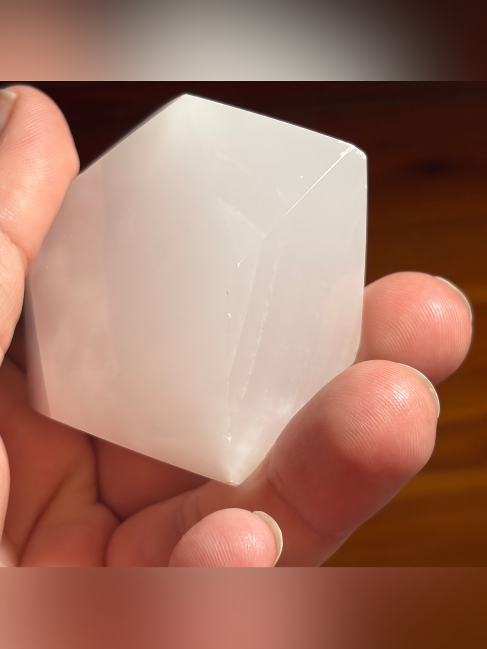 Mangano calcite crystal Freeform - Picture 7 of 9